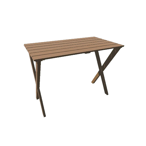 wooden table